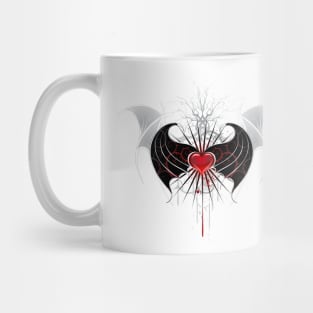 Red Heart of a Vampire ( Vampire Heart ) Mug